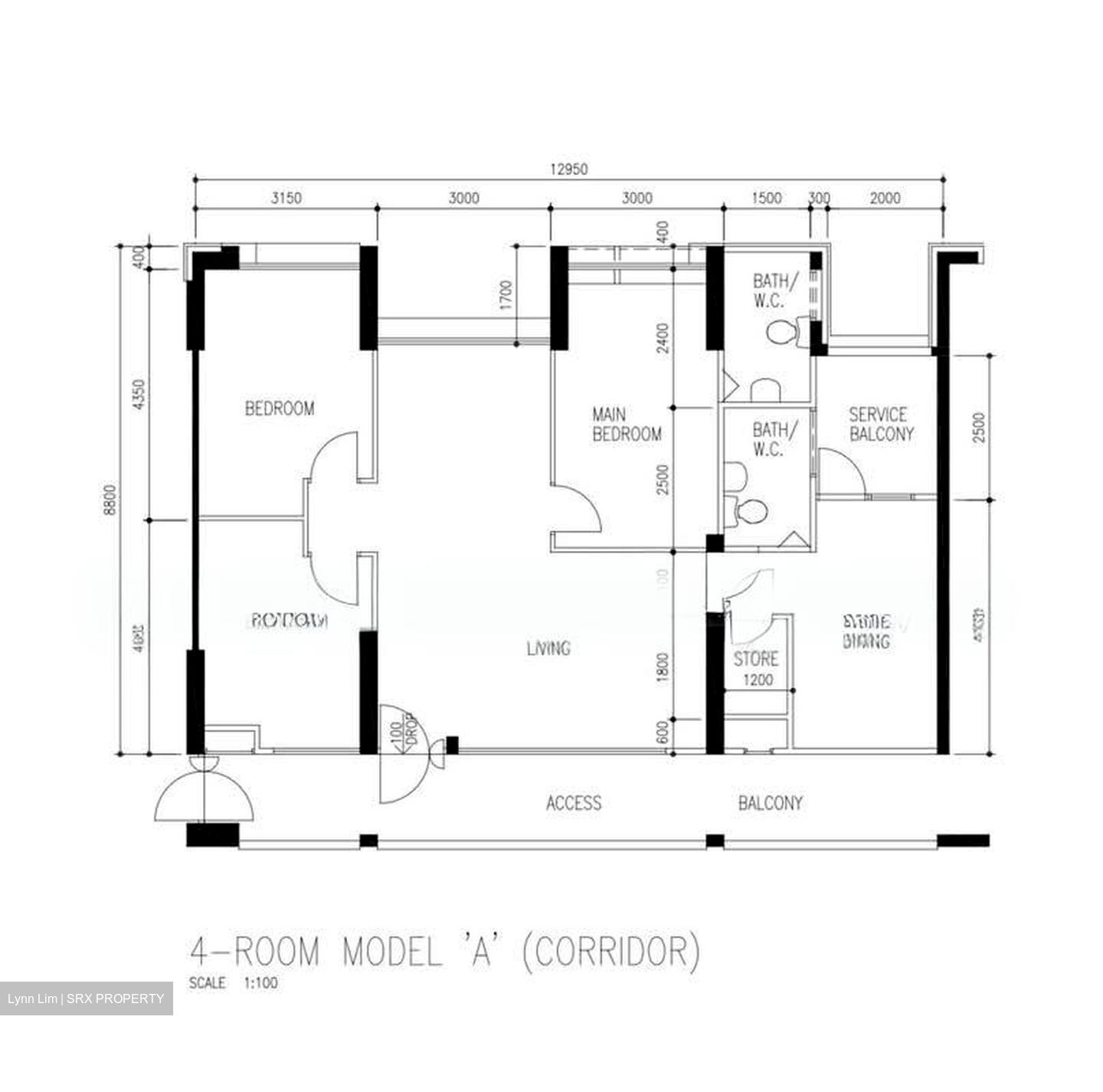 Blk 36 Rumah Tinggi View (Bukit Merah), HDB 4 Rooms #602231291